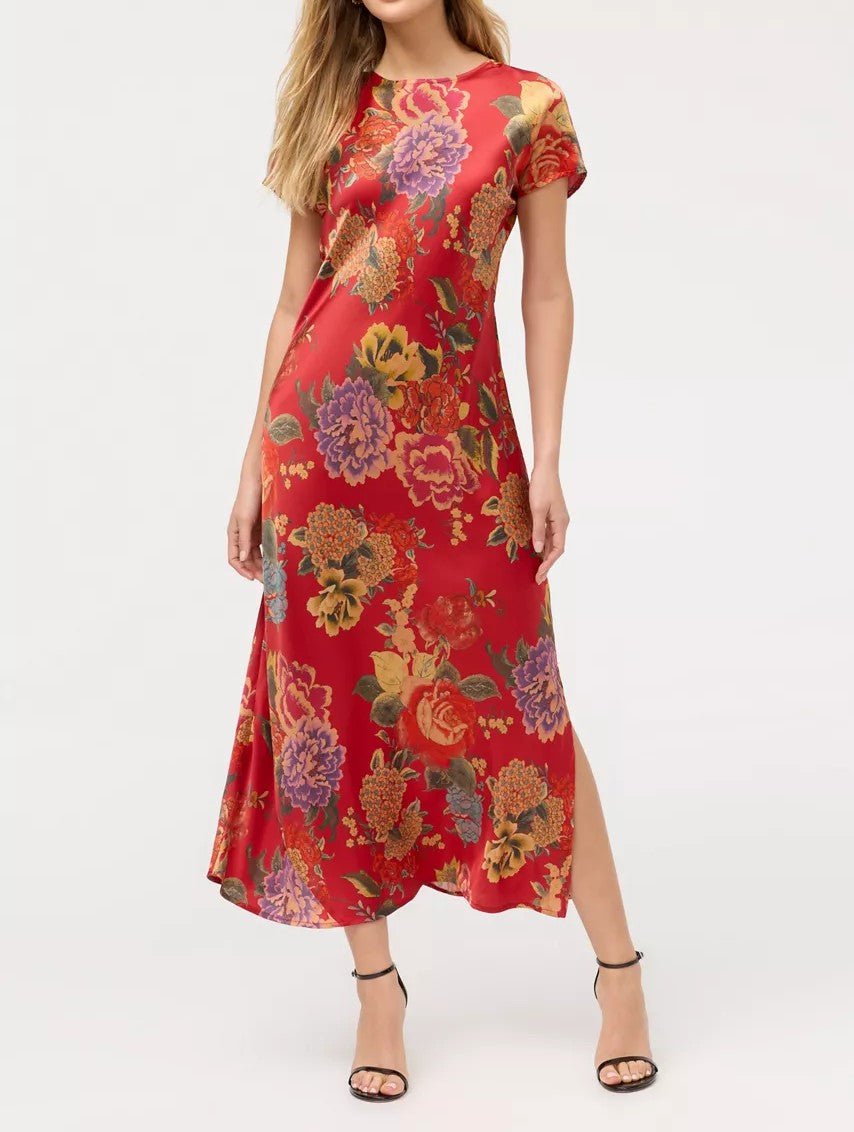 Elegant Printed Dress