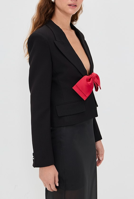 Bow Front Blazer