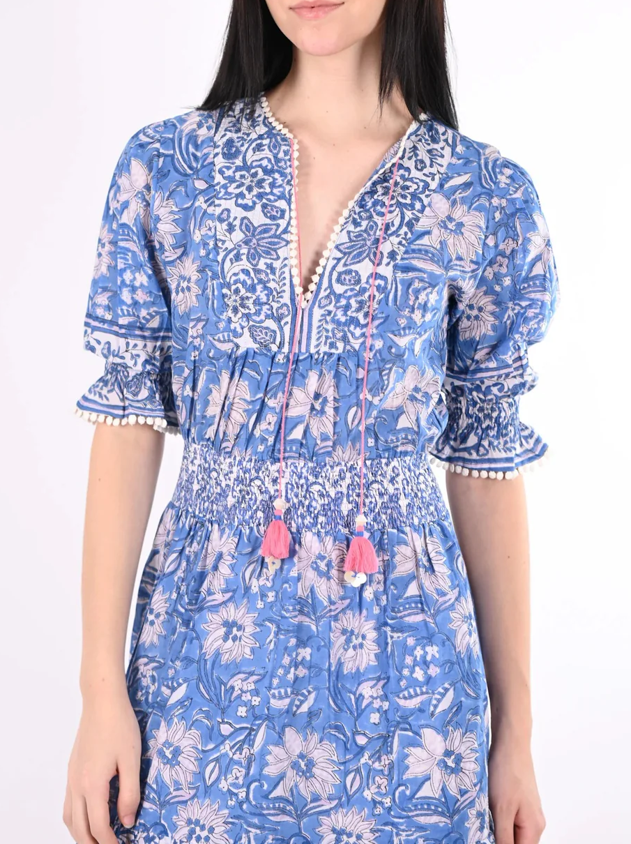 Printed Tiered Maxi Dress