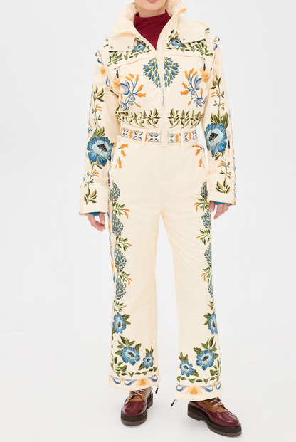Floral Print Jumpsuit