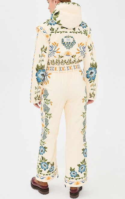 Floral Print Jumpsuit