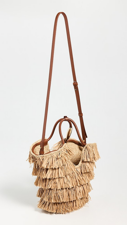 Goldentime Small Fringe Tote