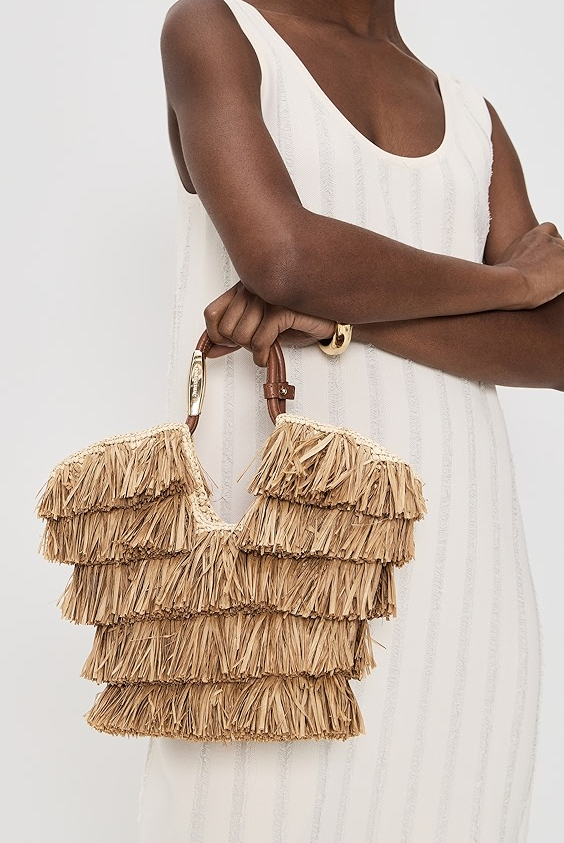 Goldentime Small Fringe Tote