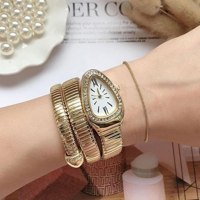 Snake Shape Bangle Watches
