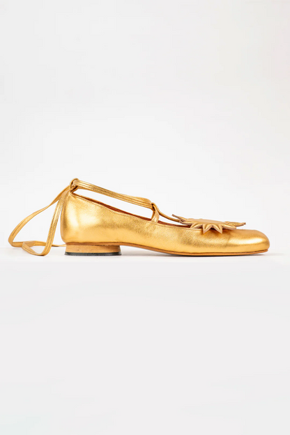 Sun and Moon Leather Shoes