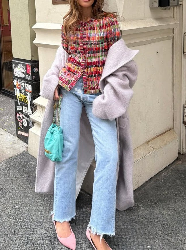 Colored Velvet Jacket