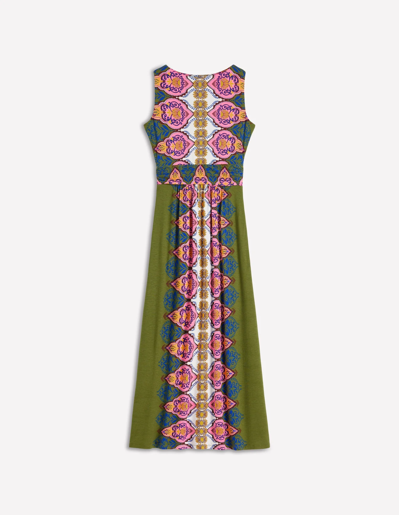Sleeveless Printed Knit Dress