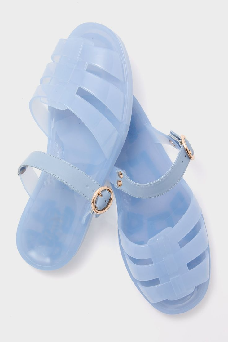 Transparent Jelly Sandals