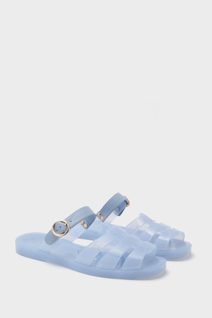 Transparent Jelly Sandals
