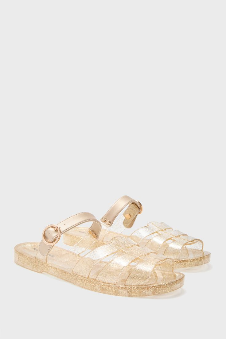 Transparent Jelly Sandals