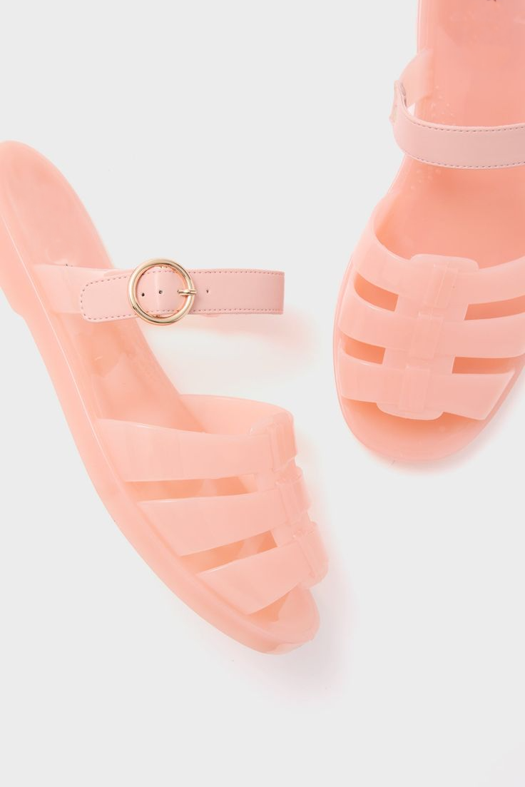 Transparent Jelly Sandals