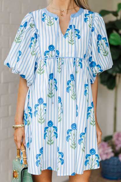 The Live Blue Floral Dress