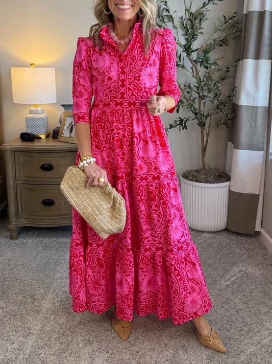 Candy-print dress