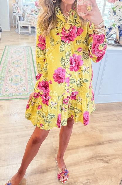 Rose Shirtdress