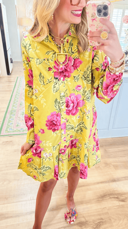 Rose Shirtdress
