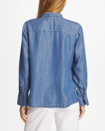 Ruffle Front Shirt