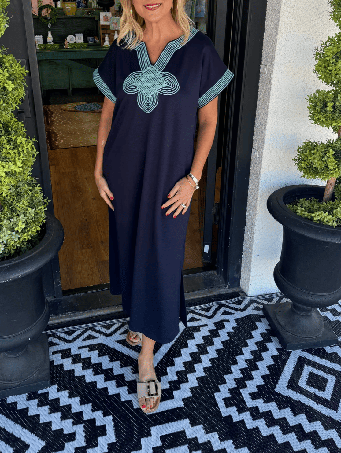 Briar Dress - Navy