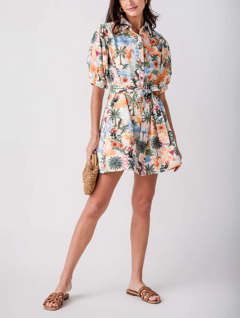 Crush Mini Shirt Dress