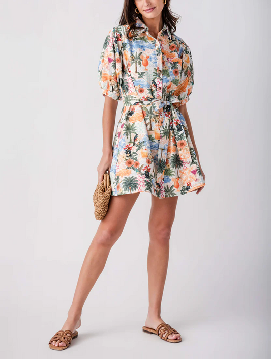 Crush Mini Shirt Dress