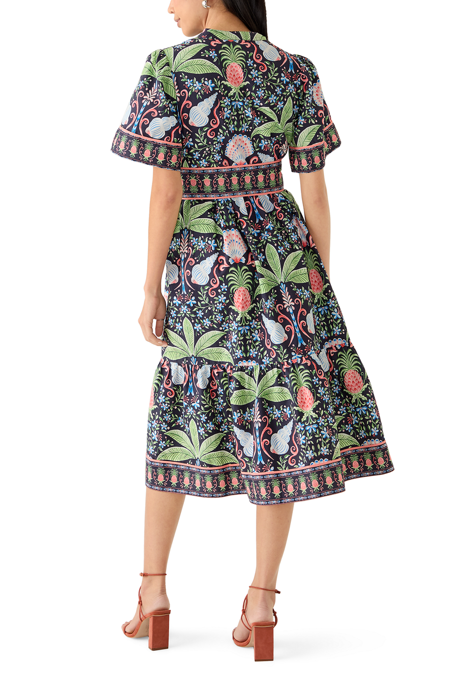 Petite Printed Shirt Dress
