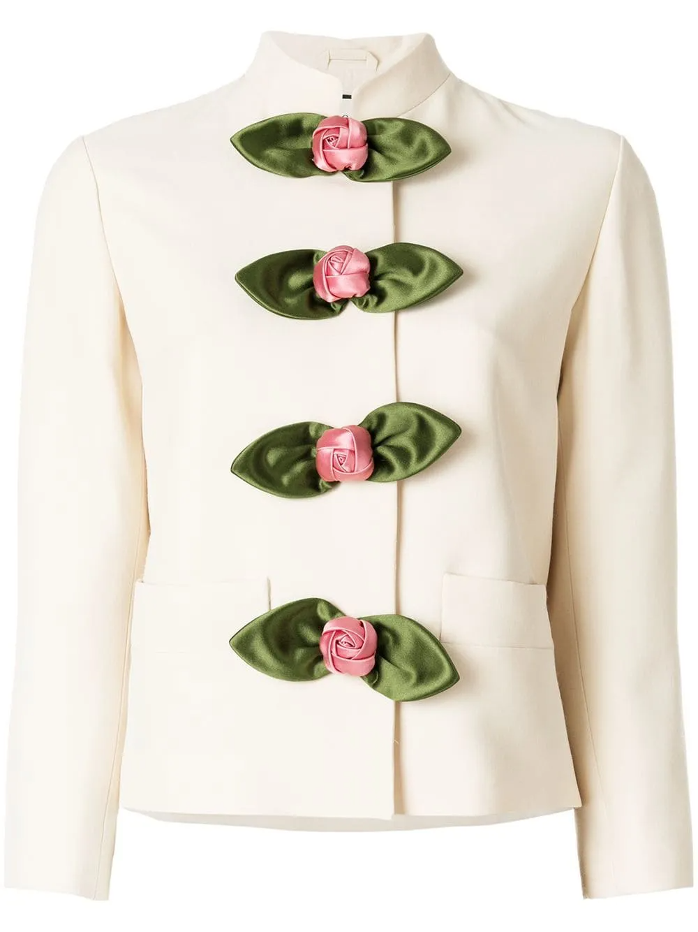 Floral Button-Down Jacket