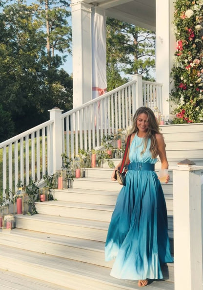 Blue Ombre Dress