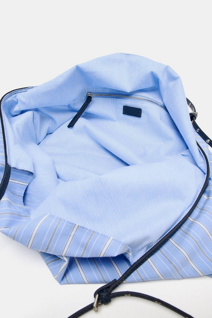 PRINTED FABRIC TOTE BAG