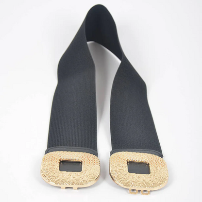 Double Buckle Elastic Belt