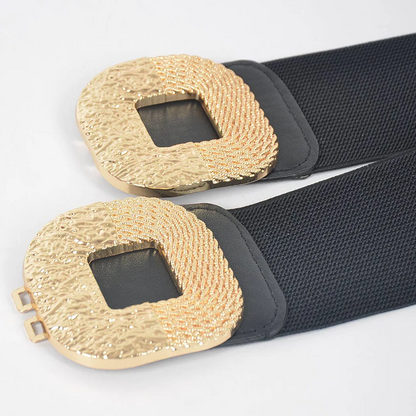 Double Buckle Elastic Belt