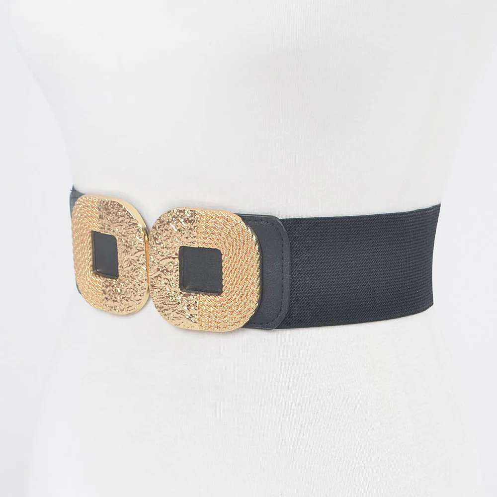 Double Buckle Elastic Belt