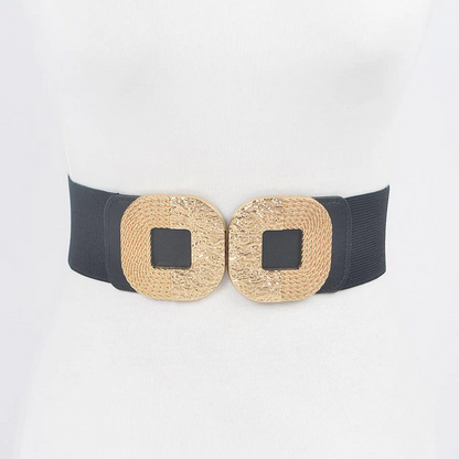 Double Buckle Elastic Belt
