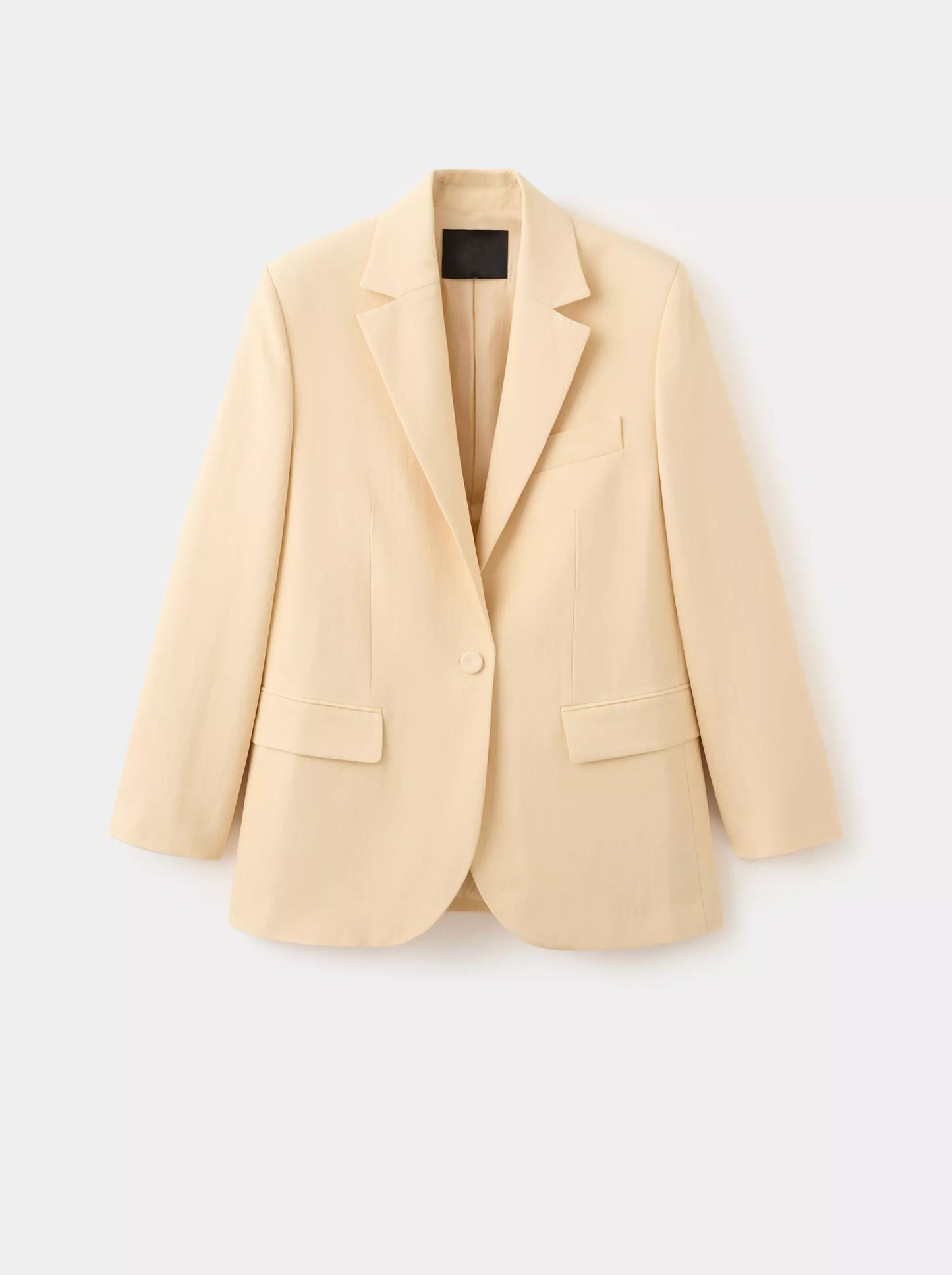 Straight-fit suit blazer