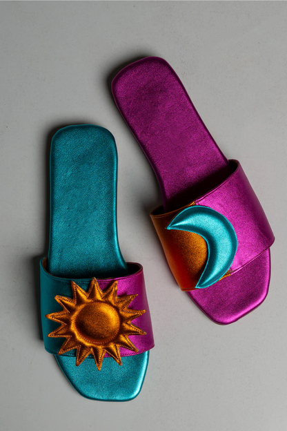 Poet Multicolored sandals