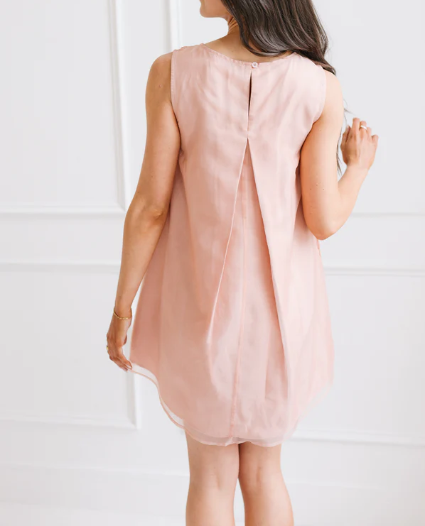 Embroidered Floral Mini Dress