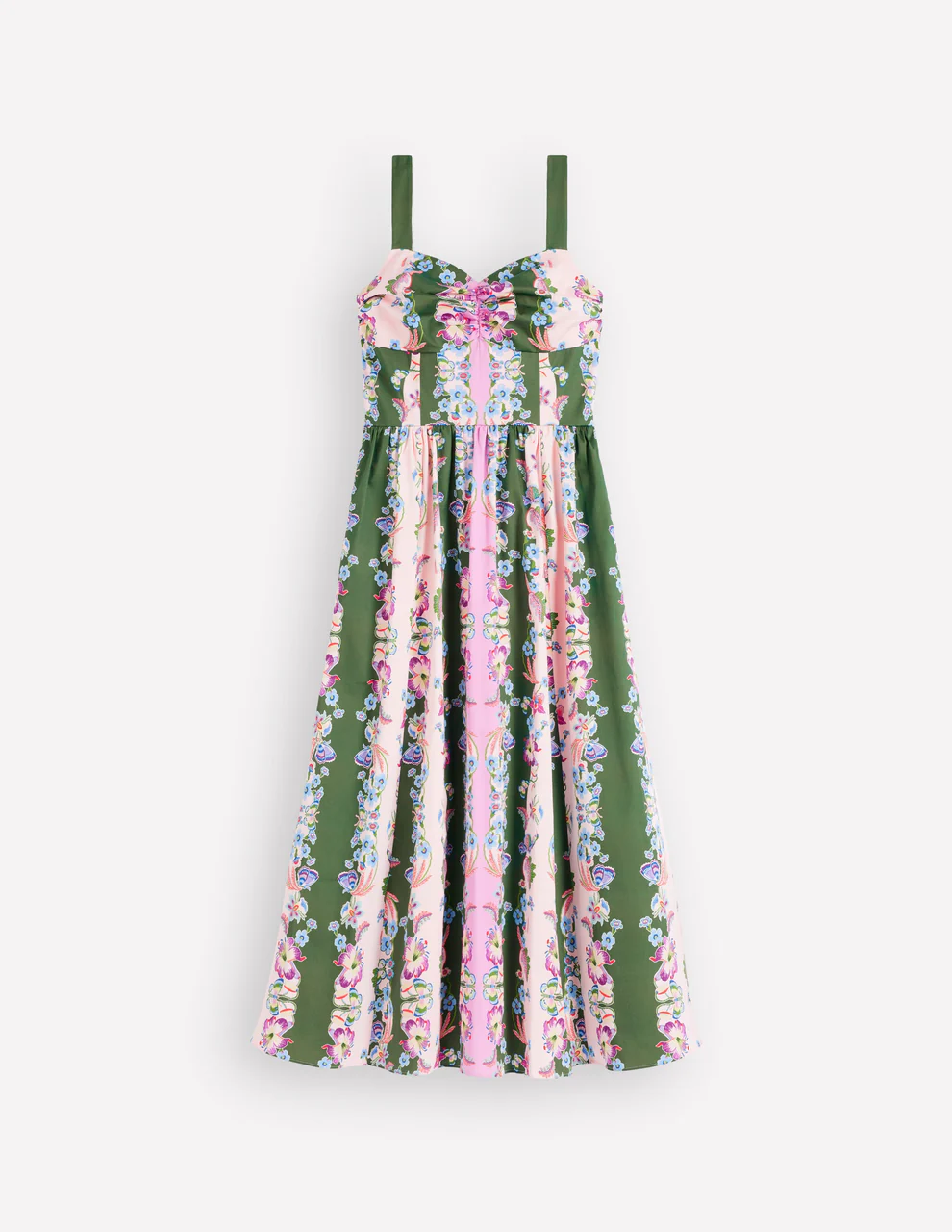 Fit and Flare Midi Dress