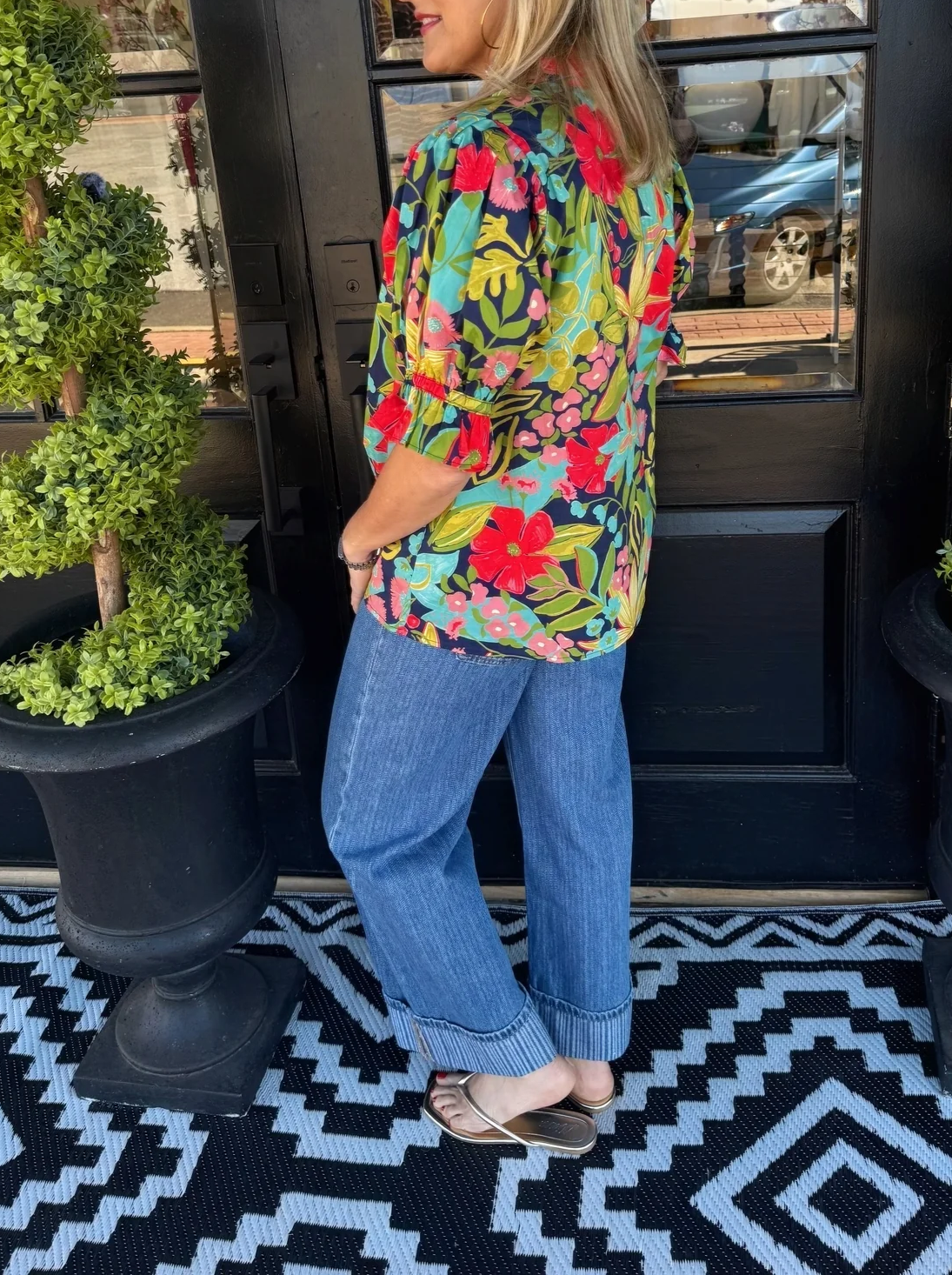 Odessa Top - Navy