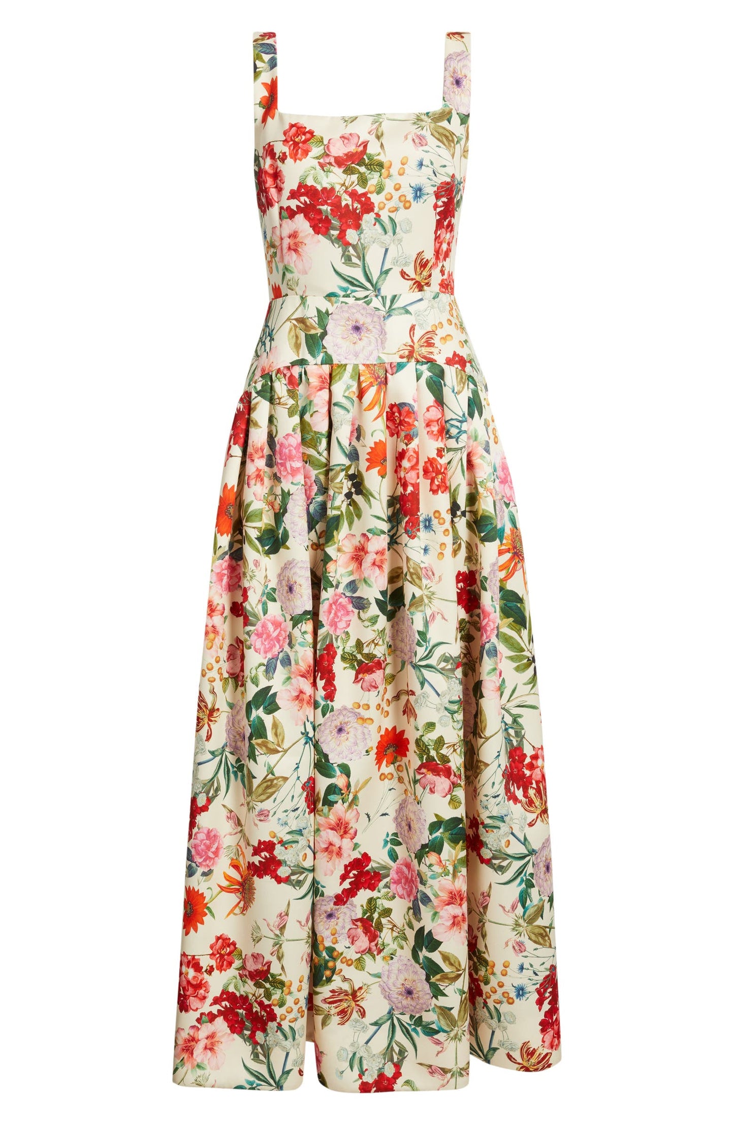 Floral A-Line Gown