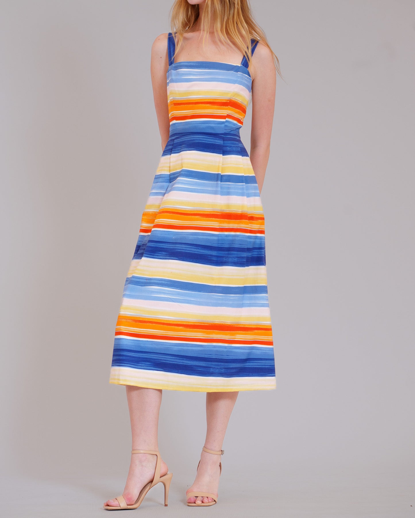 MIDI LENGTH SLVLESS DRESS
