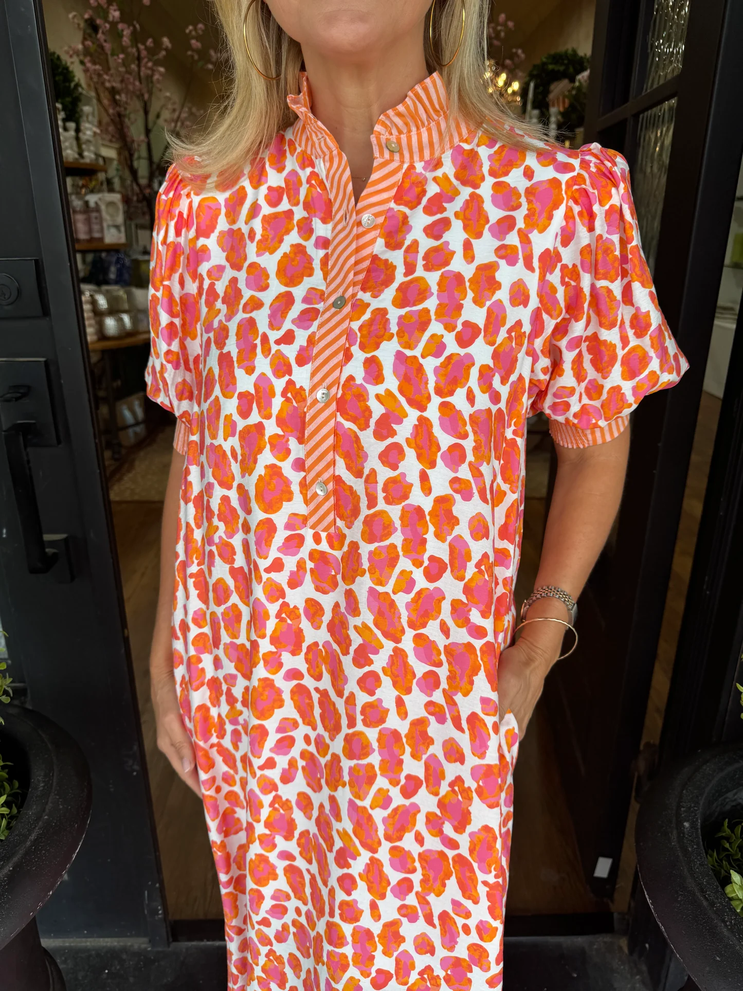 Lucy Dress - Orange