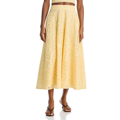 Eyelet Sleeveless Tank & Eyelet Maxi Dress