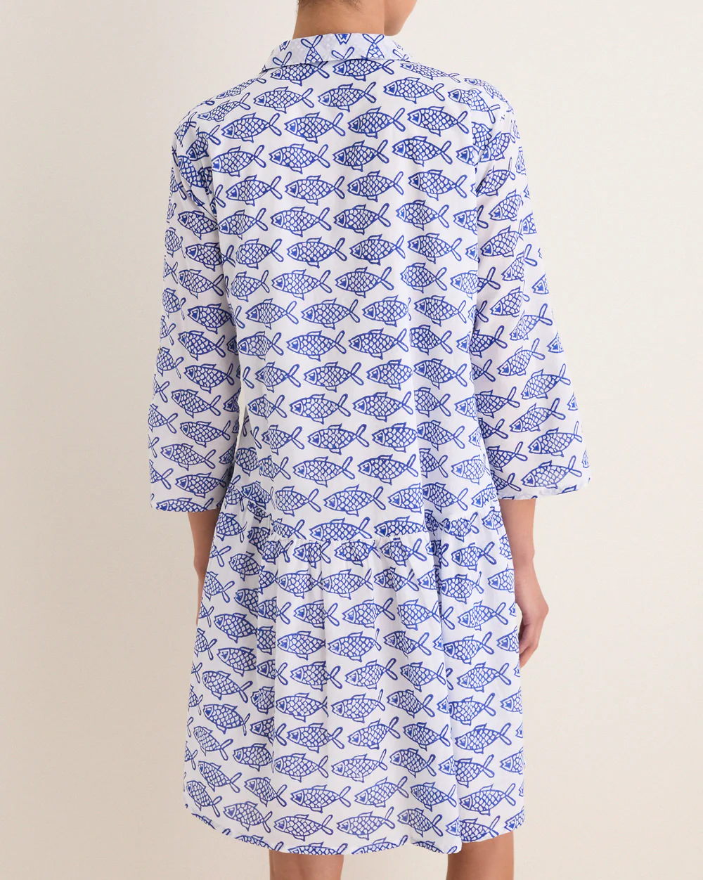 Blue Fish Short Dress