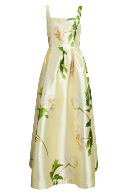 Floral Fit & Flare Gown