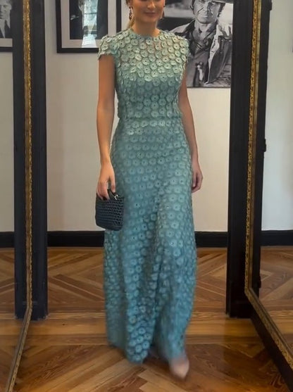 3D Floral Dress