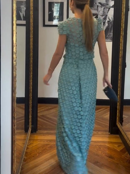 3D Floral Dress