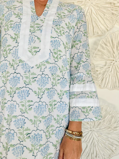 The Remi Block Print Maxi Dress