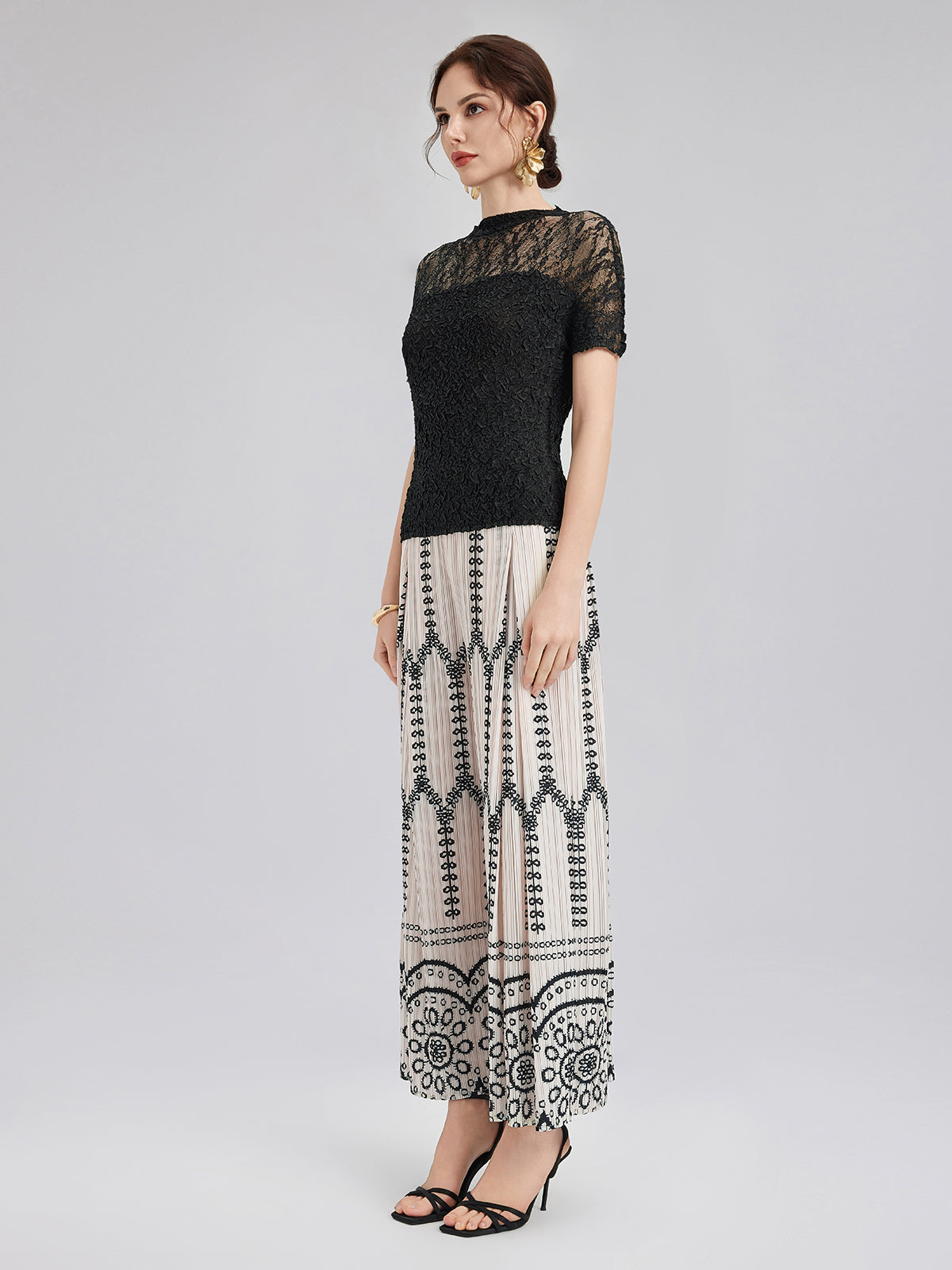 Bohemian Pleated Set