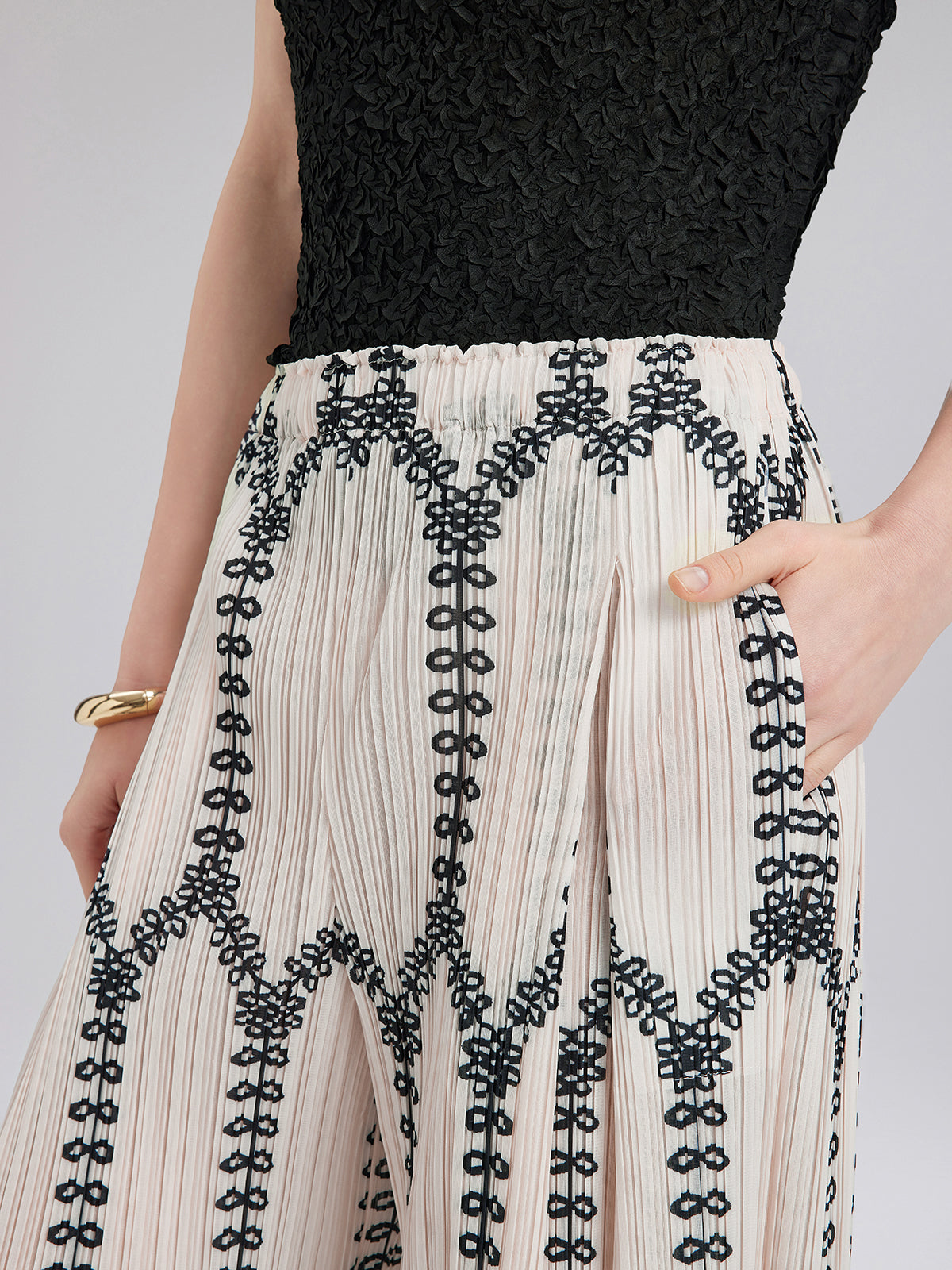 Bohemian Pleated Set