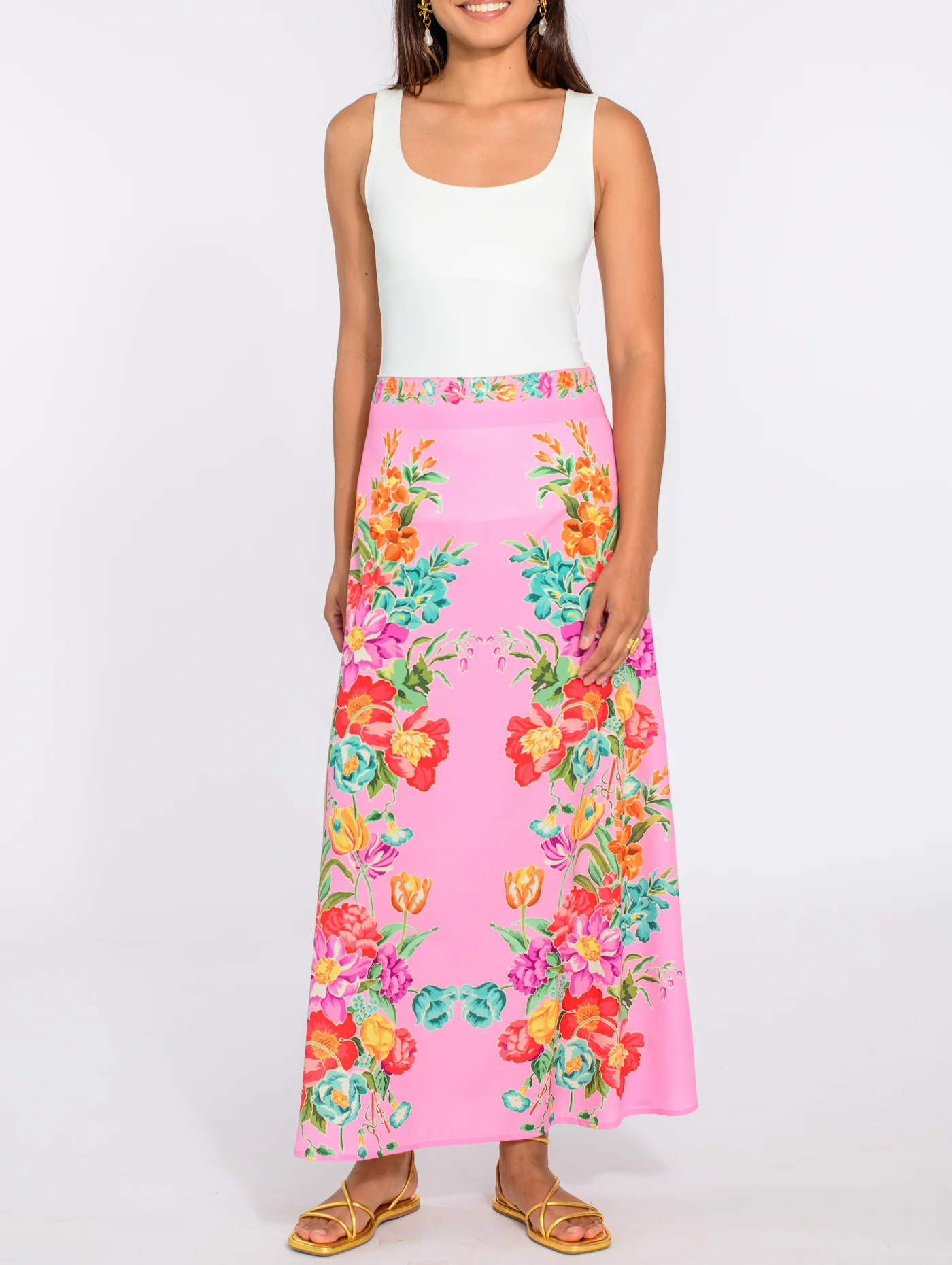 Paloma Print Dress - Cotton Candy