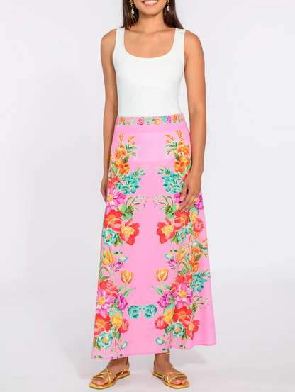 Paloma Print Dress - Cotton Candy