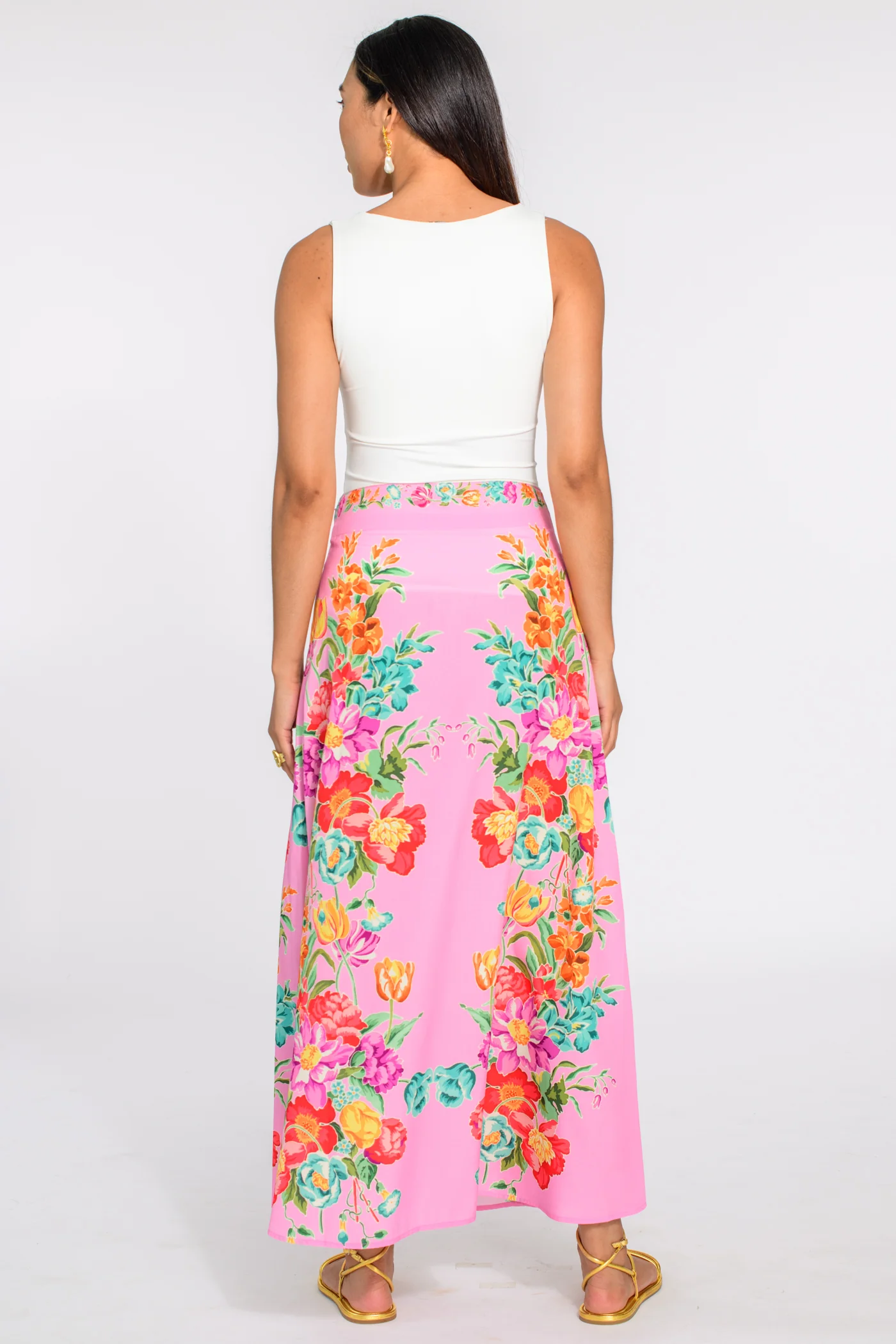 Paloma Print Dress - Cotton Candy